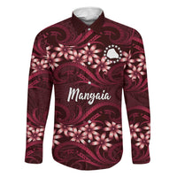 Personalised Cook Islands Mangaia Family Matching Summer Maxi Dress and Hawaiian Shirt Tiare Maori Polynesian Waves Tattoo
