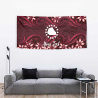 Personalised Cook Islands Mangaia Tapestry Tiare Maori Polynesian Waves Tattoo LT14 - Polynesian Pride