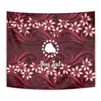Personalised Cook Islands Mangaia Tapestry Tiare Maori Polynesian Waves Tattoo LT14 - Polynesian Pride