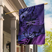 Philippines Father's Day Garden Flag Polynesian Tattoo Galaxy Vibes