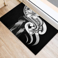 Guam Father's Day Rubber Doormat Chamorro Latte Stone Polynesian Pattern