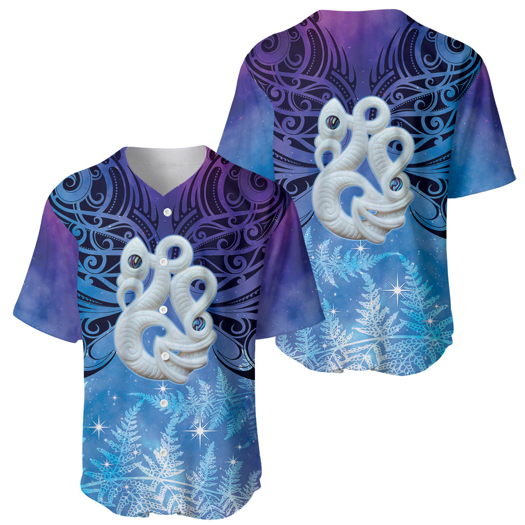 New Zealand Matariki Baseball Jersey Aotearoa Maori New Year Manaia Galaxy Vibes