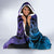 New Zealand Matariki Hooded Blanket Aotearoa Maori New Year Manaia Galaxy Vibes