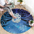 New Zealand Matariki Round Carpet Aotearoa Maori New Year Manaia Galaxy Vibes