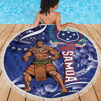 Samoa Independence Day Beach Blanket 1962 Proud Samoan Warrior LT14 - Polynesian Pride
