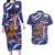 Samoa Independence Day Couples Matching Long Sleeve Bodycon Dress and Hawaiian Shirt 1962 Proud Samoan Warrior