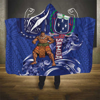 Samoa Independence Day Hooded Blanket 1962 Proud Samoan Warrior LT14 - Polynesian Pride