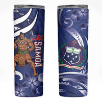 Samoa Independence Day Skinny Tumbler 1962 Proud Samoan Warrior