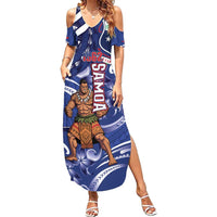 Samoa Independence Day Summer Maxi Dress 1962 Proud Samoan Warrior