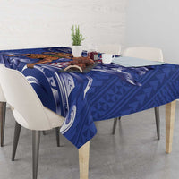 Samoa Independence Day Tablecloth 1962 Proud Samoan Warrior LT14 - Polynesian Pride