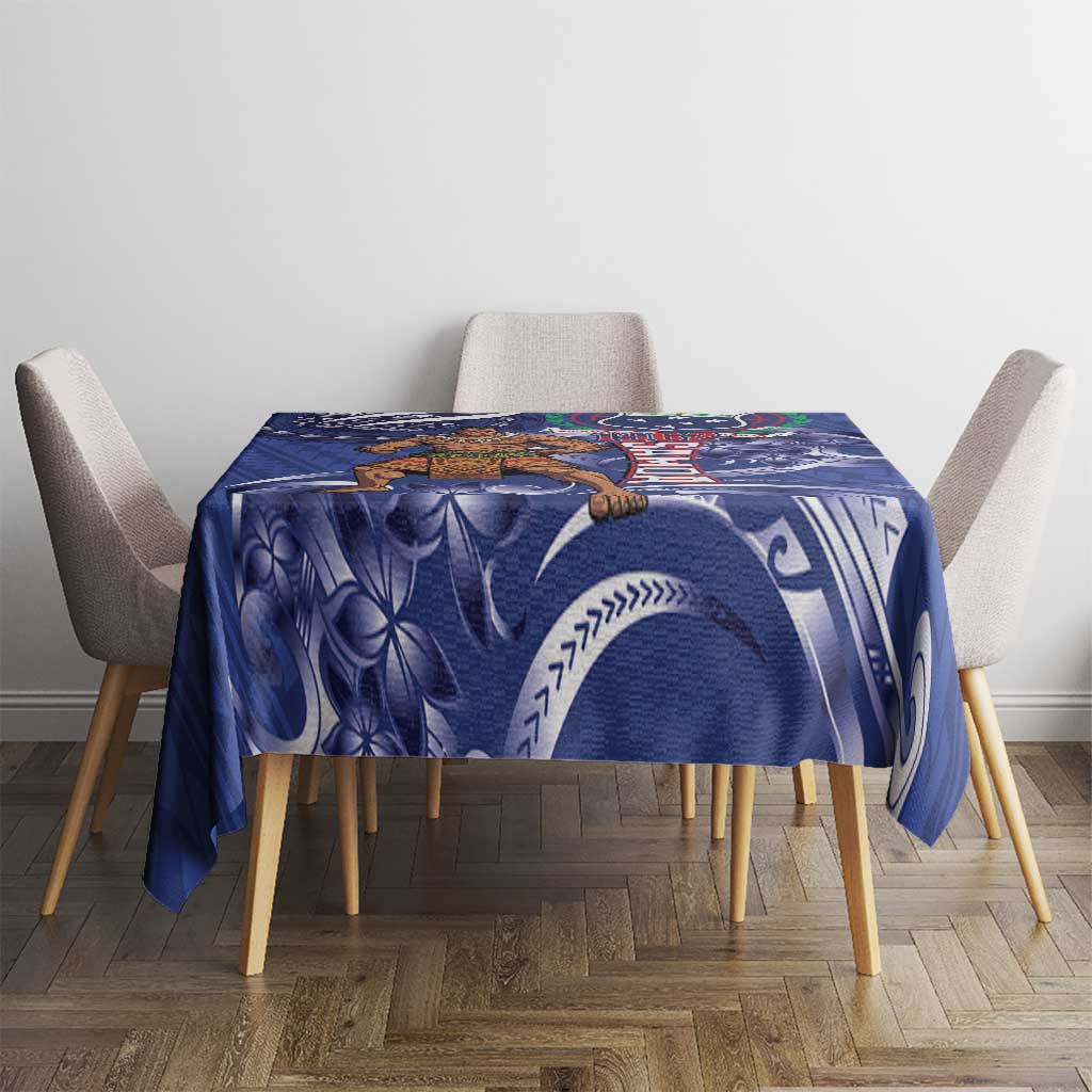 Samoa Independence Day Tablecloth 1962 Proud Samoan Warrior LT14 - Polynesian Pride