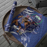 Samoa Independence Day Wrapping Paper 1962 Proud Samoan Warrior - Polynesian Pride