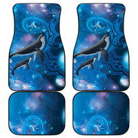 Paikea New Zealand Matariki Car Mats Humpback Whale Taniko Motifs Ocean Vibes LT14 - Polynesian Pride