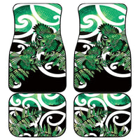 Piwakawaka New Zealand Matariki Car Mats Maori New Year Silver Fern Green Galaxy