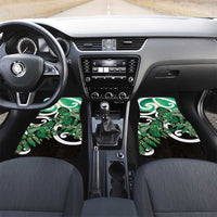 Piwakawaka New Zealand Matariki Car Mats Maori New Year Silver Fern Green Galaxy
