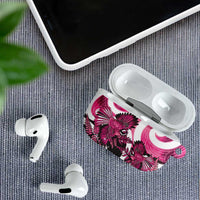 Piwakawaka New Zealand Matariki AirPods Case Maori New Year Silver Fern Pink Galaxy