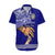 Personalised Father Day American Samoa Hawaiian Shirt I Love You Dad LT14 Blue - Polynesian Pride