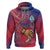 Polynesian Pride Father Day Guam Hoodie I Love You Dad Guaman Latte Stone LT14 Red - Polynesian Pride