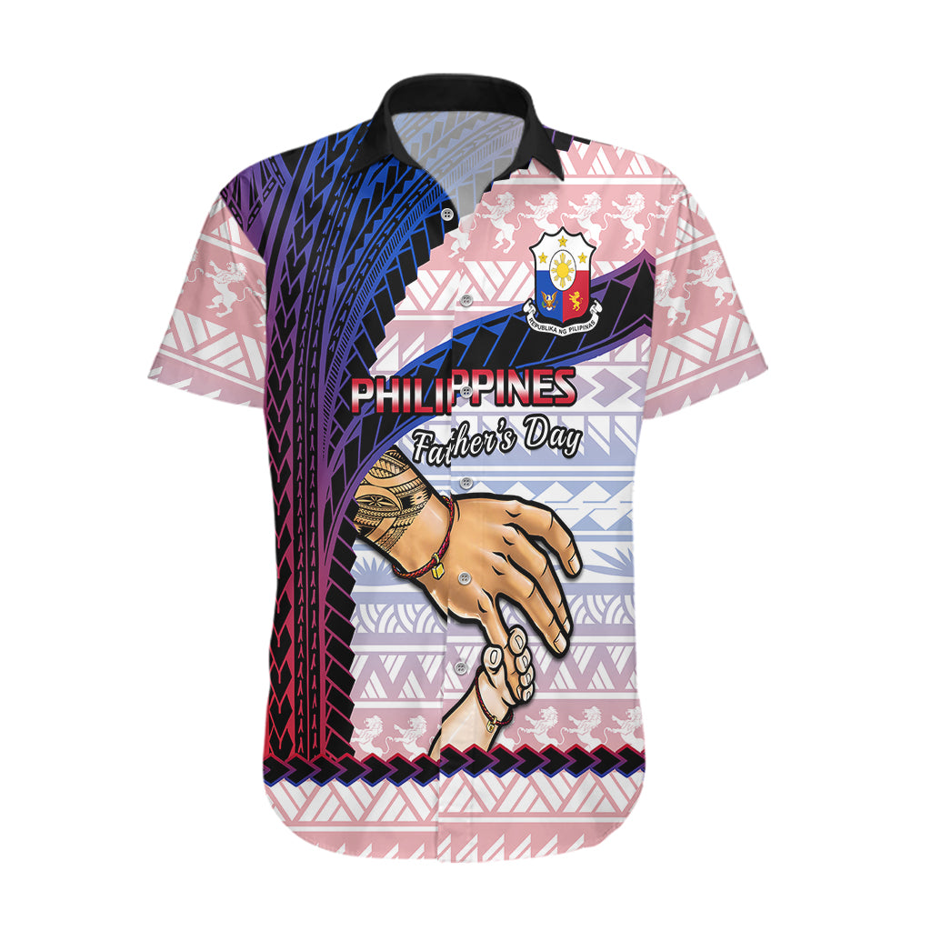 Personalised Father Day Philippines Hawaiian Shirt Filipino Pattern Maligayang Araw ng Mga Ama LT14 Art - Polynesian Pride