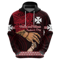 Polynesian Pride Father Day Wallis and Futuna Hoodie I Love You Dad LT14 - Polynesian Pride