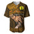 Polynesian Pride Father Day New Caledonia Baseball Jersey I Love You Dad LT14 Gold - Polynesian Pride