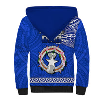Polynesian Pride Father Day Northern Mariana Islands Sherpa Hoodie CNMI I Love You Dad LT14 - Polynesian Pride