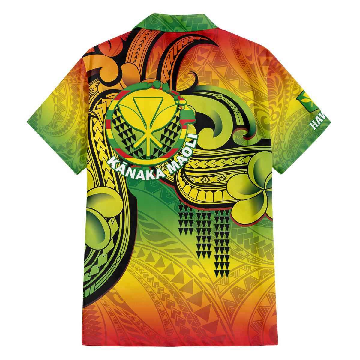 Hawaii Flag Day Family Matching Off Shoulder Maxi Dress and Hawaiian Shirt Kanaka Maoli With Kakau Polynesian Pattern LT14