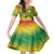 Hawaii Flag Day Family Matching Off Shoulder Short Dress and Hawaiian Shirt Kanaka Maoli With Kakau Polynesian Pattern LT14