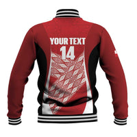 Tonga Rugby Custom Baseball Jacket Go ʻIkale Tahi Go Tongan Tapa Cloth