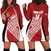 Tonga Rugby Custom Hoodie Dress Go ʻIkale Tahi Go Tongan Tapa Cloth