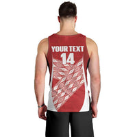 Tonga Rugby Custom Men Tank Top Go ʻIkale Tahi Go Tongan Tapa Cloth LT14 - Polynesian Pride