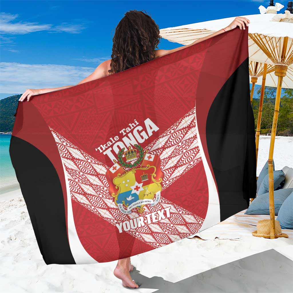 Tonga Rugby Custom Sarong Go ʻIkale Tahi Go Tongan Tapa Cloth