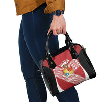 Tonga Rugby Custom Shoulder Handbag Go ʻIkale Tahi Go Tongan Tapa Cloth