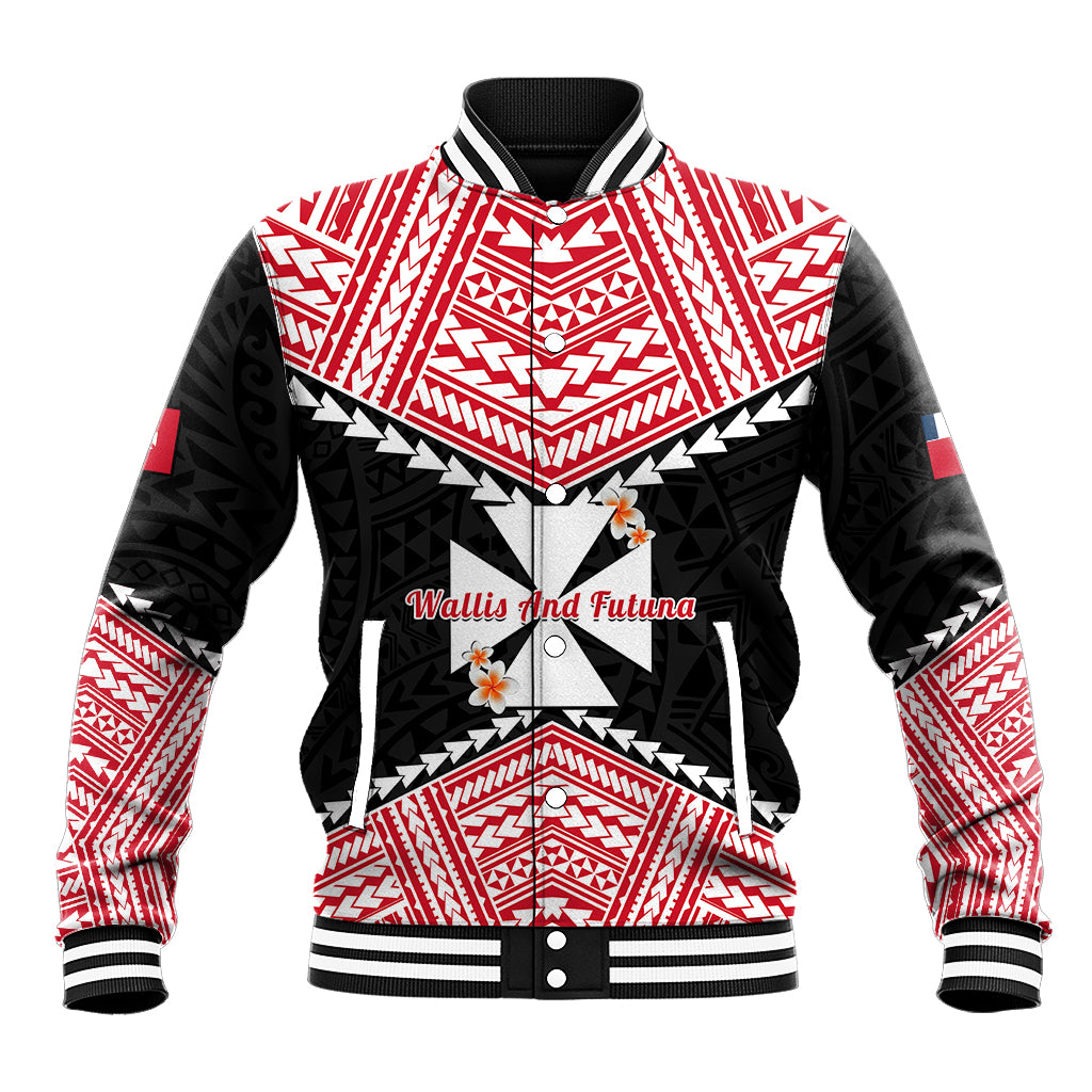 29 July Wallis And Futuna Territory Day Baseball Jacket Polynesian Tribal Pattern LT14 Unisex Red - Polynesian Pride