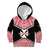 29 July Wallis And Futuna Territory Day Kid Hoodie Polynesian Tribal Pattern LT14 Red - Polynesian Pride