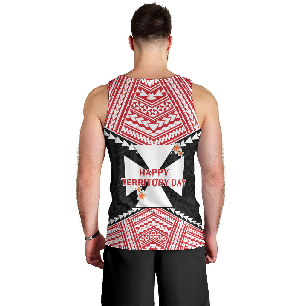 29 July Wallis And Futuna Territory Day Men Tank Top Polynesian Tribal Pattern LT14 - Polynesian Pride