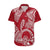 Polynesian Pride Hawaii Hawaiian Shirt Hawaiian Tribal Honu Red Version LT14 Red - Polynesian Pride