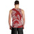 Polynesian Pride Hawaii Men Tank Top Hawaiian Tribal Honu Red Version LT14 - Polynesian Pride