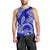 Polynesian Pride Hawaii Men Tank Top Hawaiian Tribal Honu Blue Version LT14 - Polynesian Pride