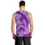 Polynesian Pride Hawaii Men Tank Top Hawaiian Tribal Honu Purple Version LT14 - Polynesian Pride