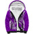 Polynesian Pride Hawaii Sherpa Hoodie Hawaiian Tribal Honu Purple Version LT14 Unisex Purple - Polynesian Pride