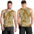 Polynesian Pride Hawaii Men Tank Top Hawaiian Tribal Honu Gold Version LT14 - Polynesian Pride