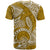 Polynesian Pride Hawaii T Shirt Hawaiian Tribal Honu Gold Version LT14 - Polynesian Pride