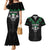 Personalised Aotearoa Rugby Couples Matching Mermaid Dress and Hawaiian Shirt New Zealand Maori Kete Matauranga Pattern