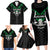 Personalised Aotearoa Rugby Family Matching Long Sleeve Bodycon Dress and Hawaiian Shirt New Zealand Maori Kete Matauranga Pattern