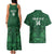 Custom Aotearoa Rugby Couples Matching Tank Maxi Dress and Hawaiian Shirt New Zealand Maori Kete Poutama Pattern