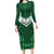 Custom Aotearoa Rugby Family Matching Long Sleeve Bodycon Dress and Hawaiian Shirt New Zealand Maori Kete Poutama Pattern