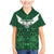 Custom Aotearoa Rugby Family Matching Mermaid Dress and Hawaiian Shirt New Zealand Maori Kete Poutama Pattern