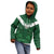 Custom Aotearoa Rugby Kid Hoodie New Zealand Maori Kete Poutama Pattern