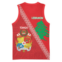 Tonga And Lebanon Basketball Jersey 2026 Together Half Style